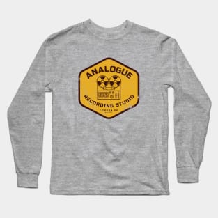 Vintage Analogue Recording Studio Long Sleeve T-Shirt